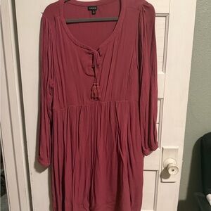 Torrid Women's Mauve Tunic Top